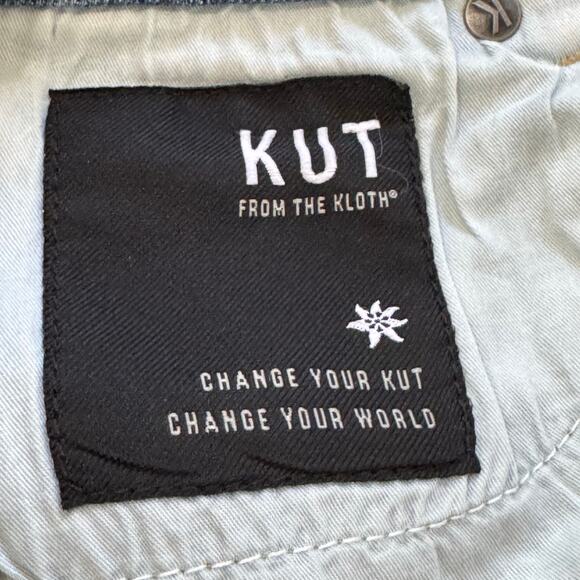 KUT FROM THE KLOTH SOPHIE HIGH RISE BERMUDA SHORTS MEDIUM WASH NWT WOMEN'S 0 - Picture 15 of 15